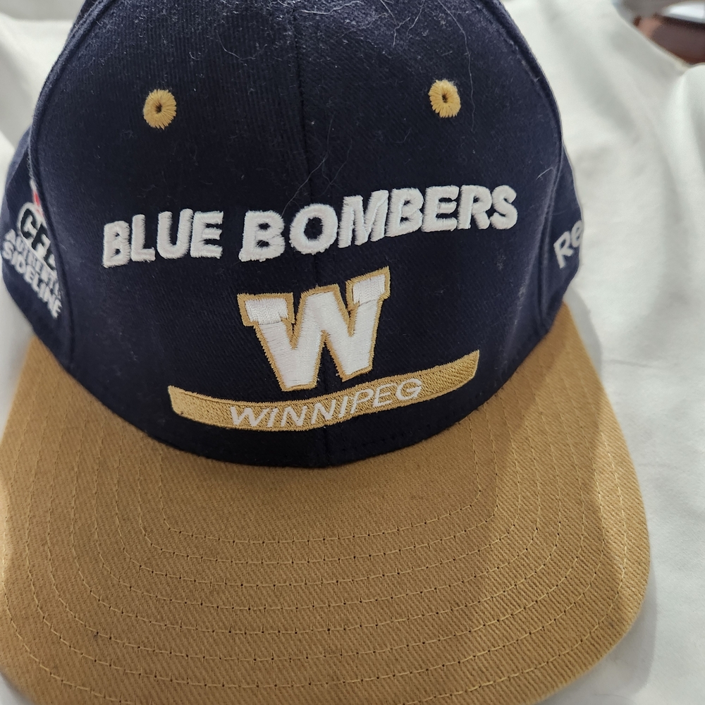 Reebok Navy and Gold Blue Bombers Cap